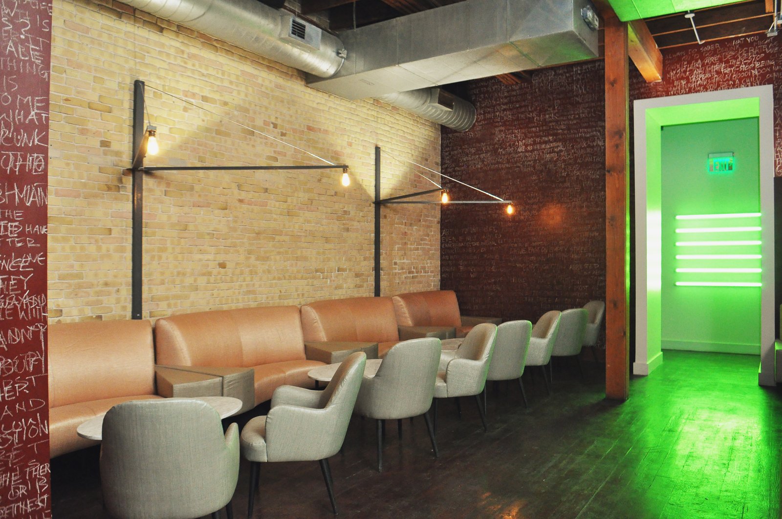 Academia commercial hospitality renovation interior, Austin TX — Bailey & Bear