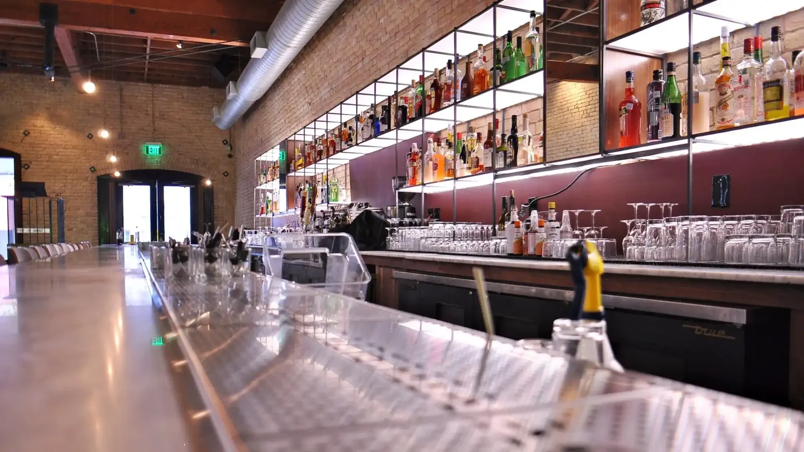 bar and restaurant interior