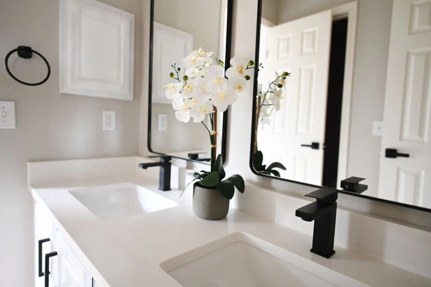 Real Austin bathroom remodel by Bailey & Bear Construction